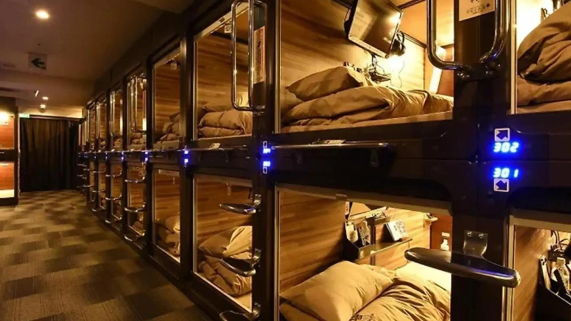 Capsule hotel Anshin Oyado Woman Tokyo Ginza Shiodome Hotel