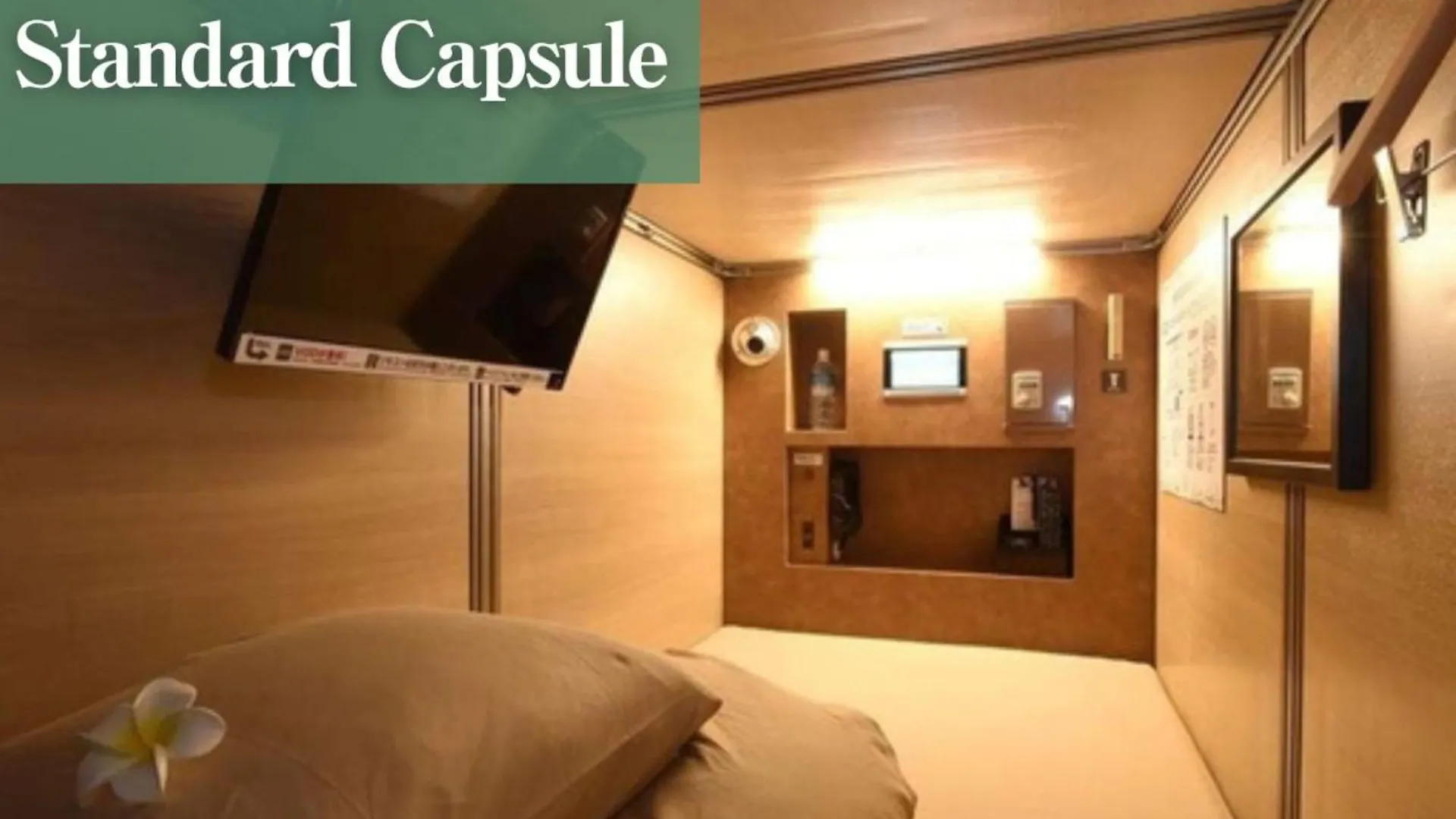 Capsule hotel Anshin Oyado Woman Tokyo Ginza Shiodome Hotel