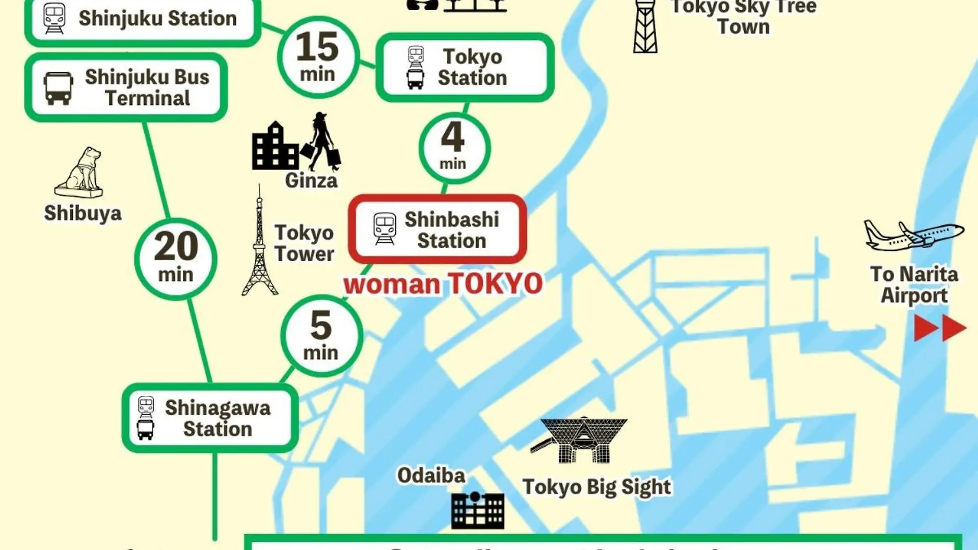 Anshin Oyado Woman Tokyo Ginza Shiodome Hotel