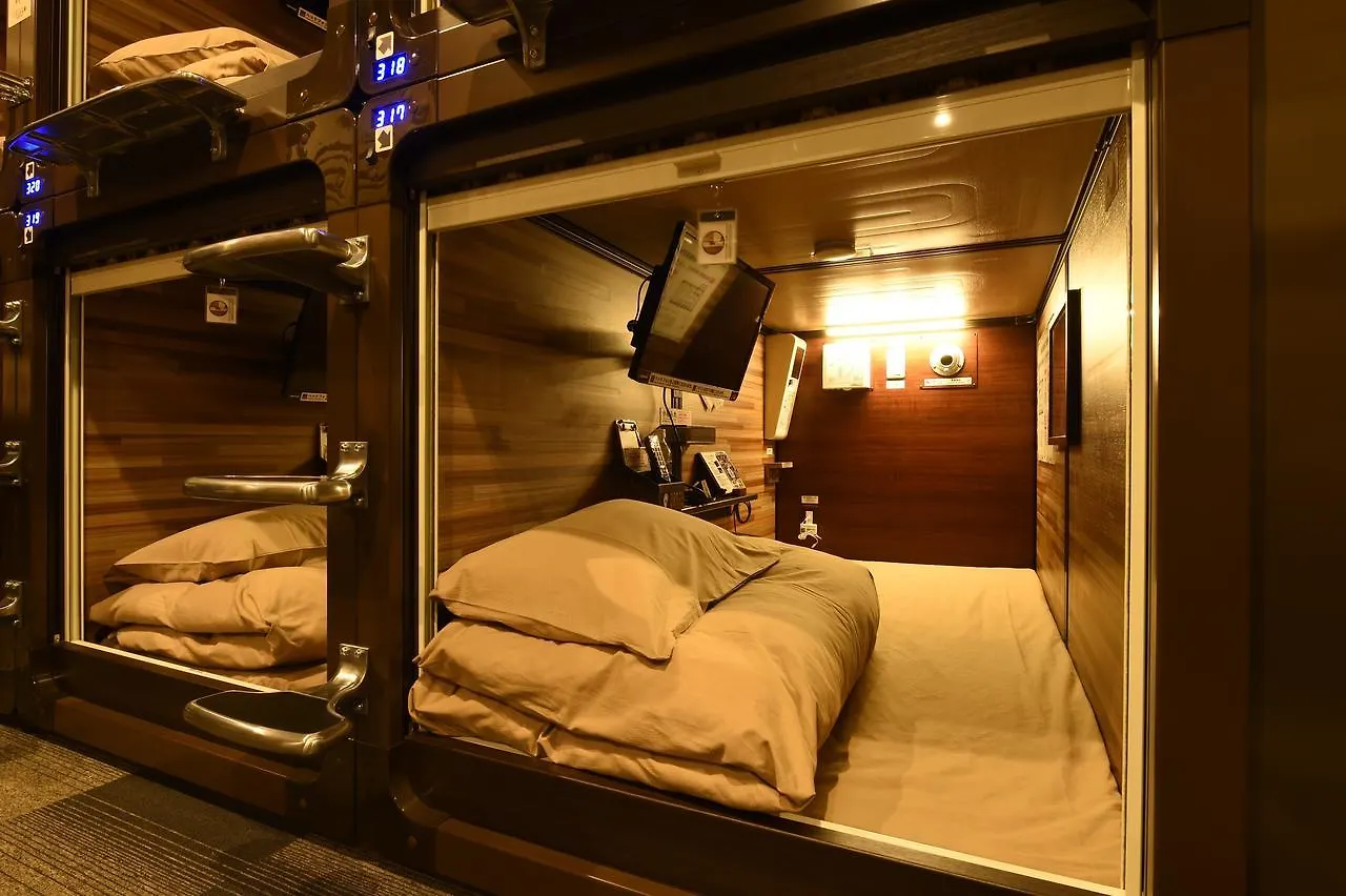 Capsule hotel Anshin Oyado Woman Tokyo Ginza Shiodome Hotel